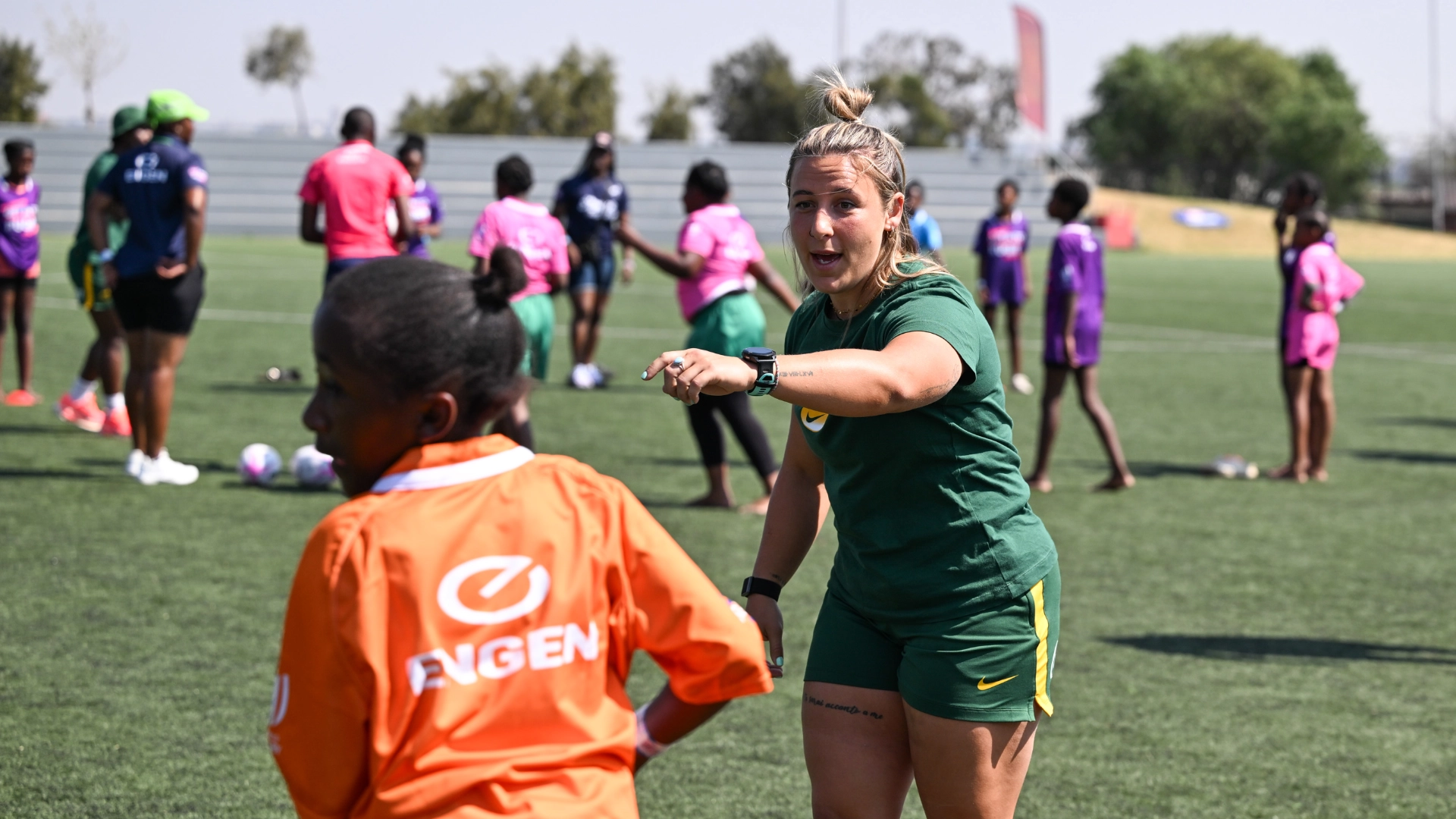 Engen and SA Rugby Empower Young Girls
